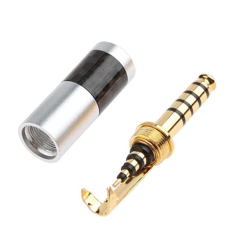 5 Pole Male 4.4mm Headphone Pin Plug Audio Adapter for Sony NW-WM1Z NW-WM1A - ebowsos