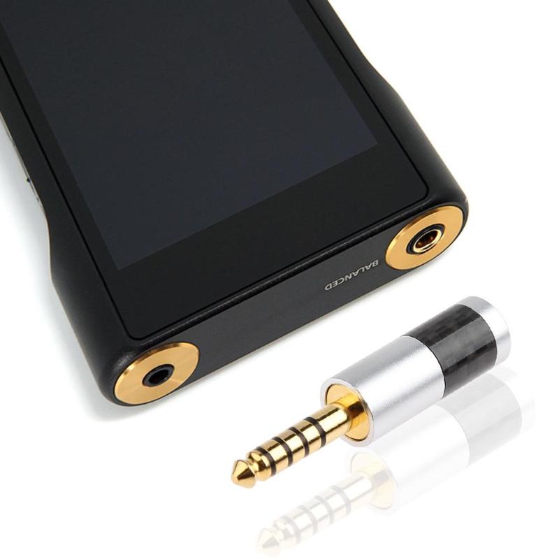 5 Pole Male 4.4mm Headphone Pin Plug Audio Adapter for Sony NW-WM1Z NW-WM1A - ebowsos