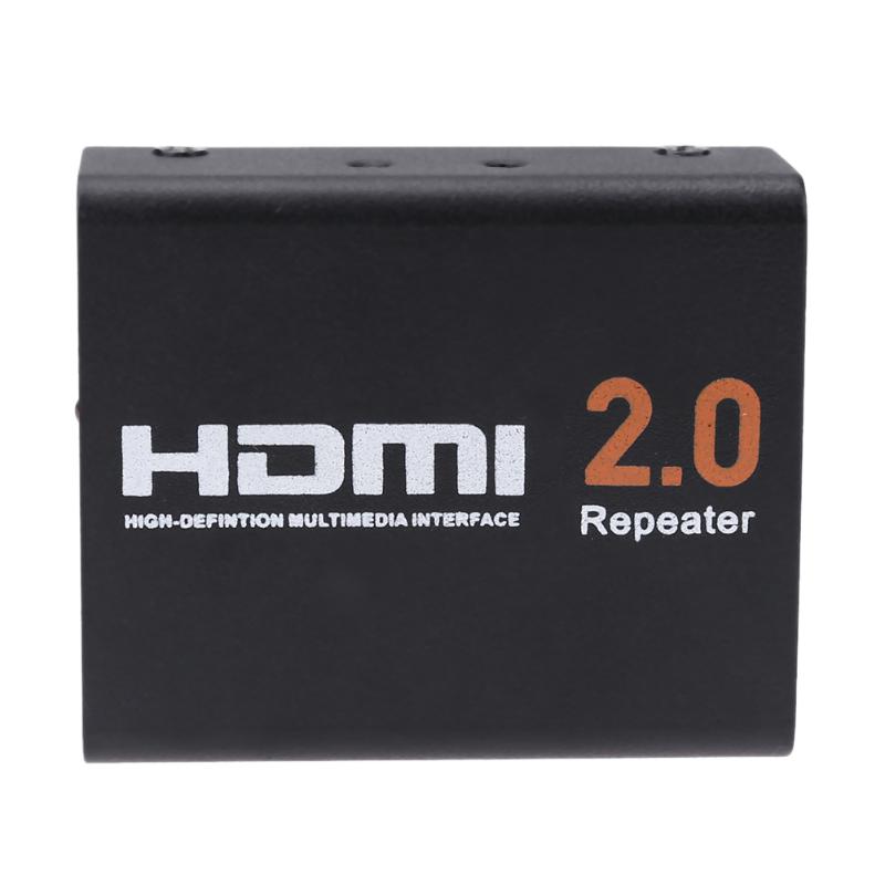 60M HDMI Extender HDMI 2.0 Splitter Repeater Amplifier Booster Adapter 4K Video Supports 3D 6.0Gbps Data Speed - ebowsos