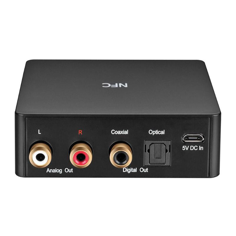 Bluetooth 4.0 Music Audio Receiver Support fast connection DAC APTX RCA Optical Fiber Coaxial Signal Output - ebowsos