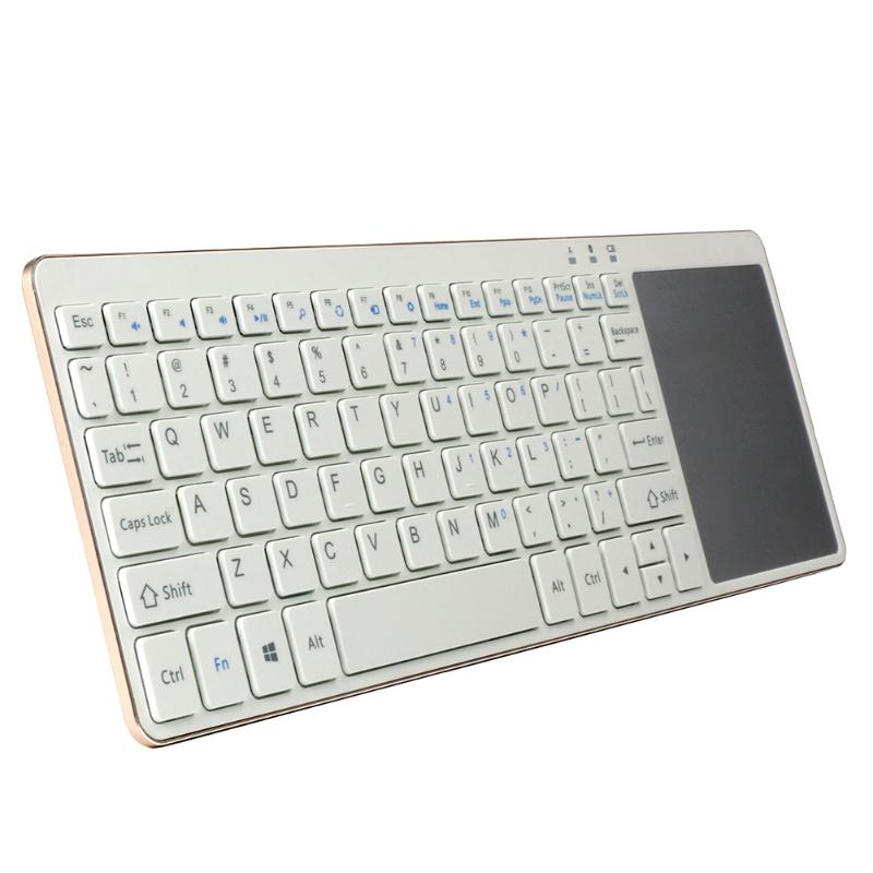 Bluetooth Keyboard Universal Ultra-slim Wireless Bluetooth 3.0 Keyboard with Touchpad for Windows 10 - ebowsos