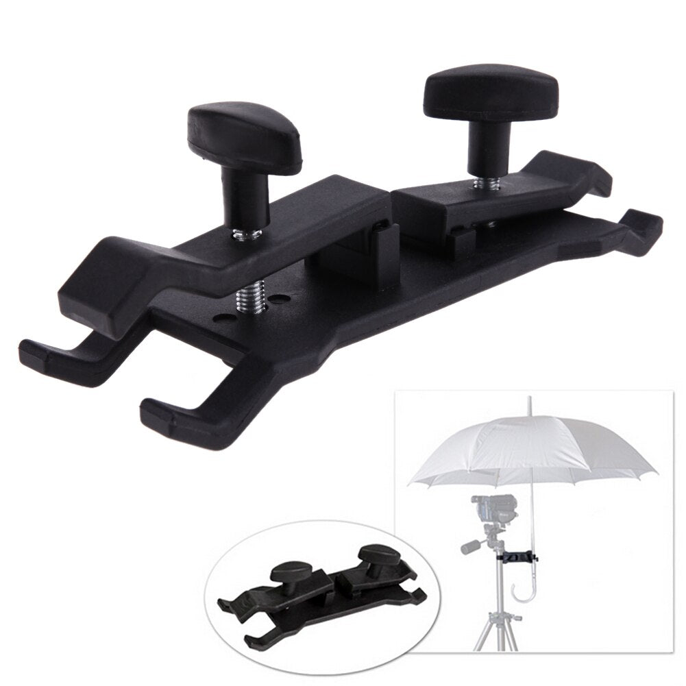 Camera Tripod Umbrella Clamp Holder Bracket Support for Camera Tripod Photography Studio Lighting Umbrella stand - ebowsos