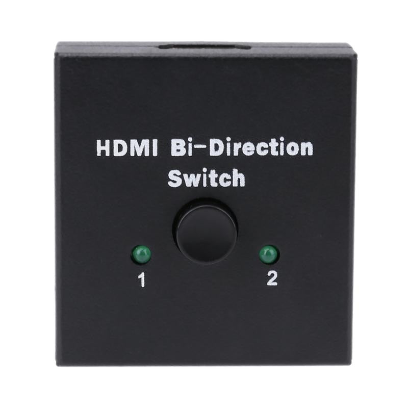 HDMI Bi-Direction Swich Splitter Female to Female 3D 1.4V 2 Port HDMI 2x1 Switch Switcher or 1x2 Splitter for PC - ebowsos