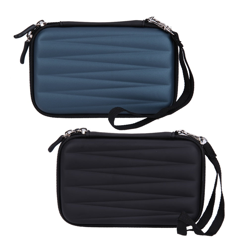 Hard EVA PU Carrying Case Bag 2.5 inch Portable External Hard Drive Protection HDD Protector Case Shockproof Promotion - ebowsos