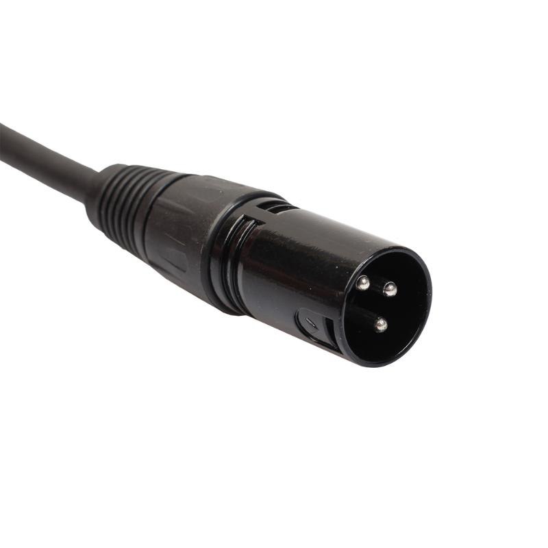 High Quality XLR Cable 0.3m 3Pin Totally Balanced XLR Male to Female Microphone Cable for Audio Device - ebowsos