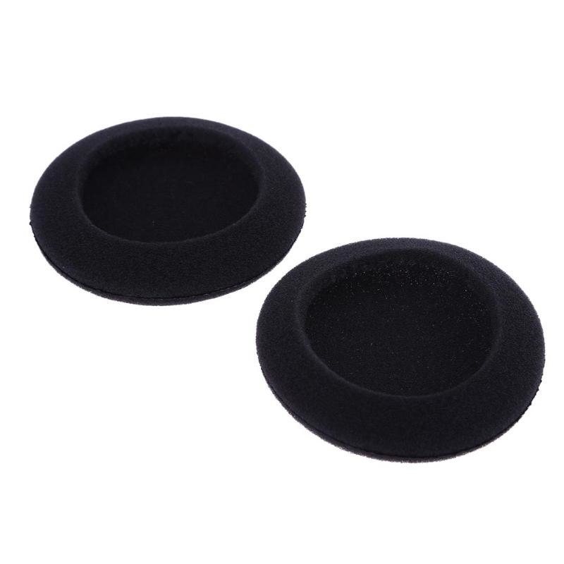 Hot Sale 10 x 60mm Foam Pads Ear Pad Sponge Earpad Headphone Cover For Headset 2.4 Durable and Soft - ebowsos