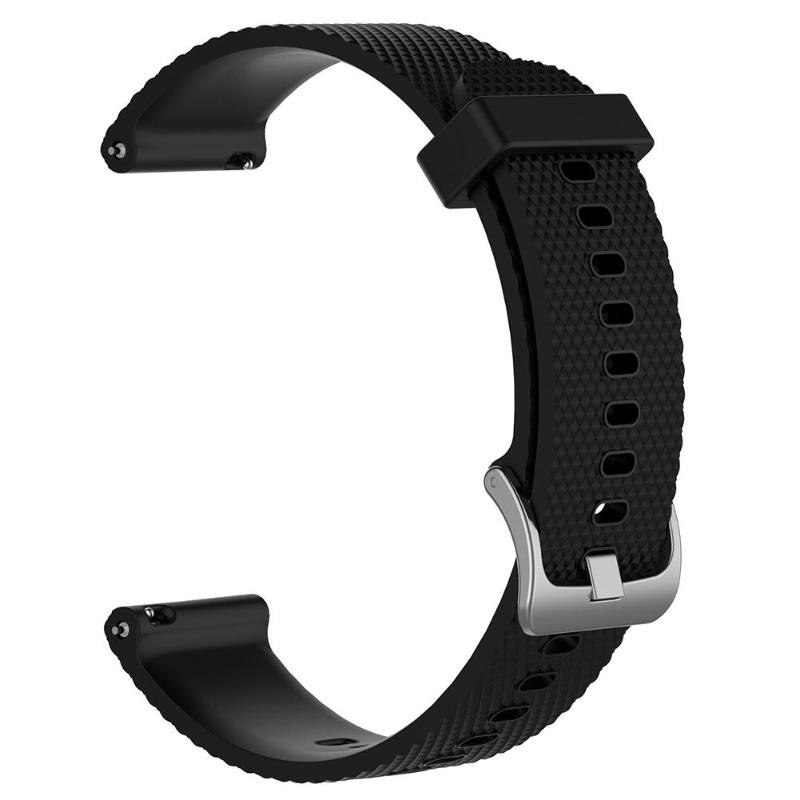 L Soft Silicone Universal Replacement Watch Band Wrist Strap For Samsung Gear Sport Garmin Vivoactive3 Vivomove HR LG - ebowsos