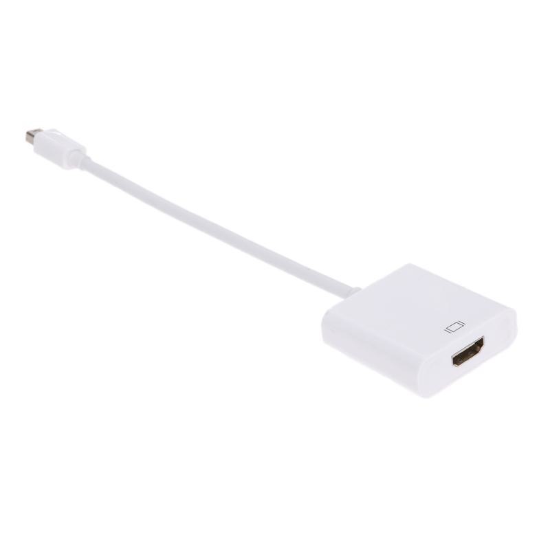 Mini DP Thunderbolt to HDMI Cable Male to Female Mini Displayport to HDMI Converter Adapter for PC Macbook Projector - ebowsos