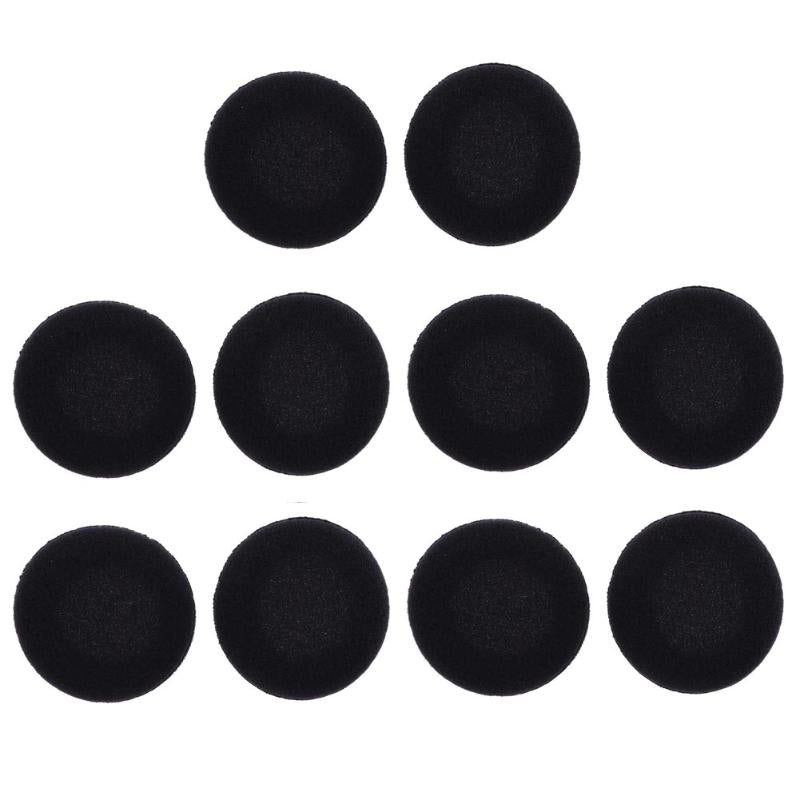 Protect Earpad Cushions 10 x 40mm Foam Pads Ear Pad Sponge Earpad Headphone Cover For Headset 1.6 - ebowsos
