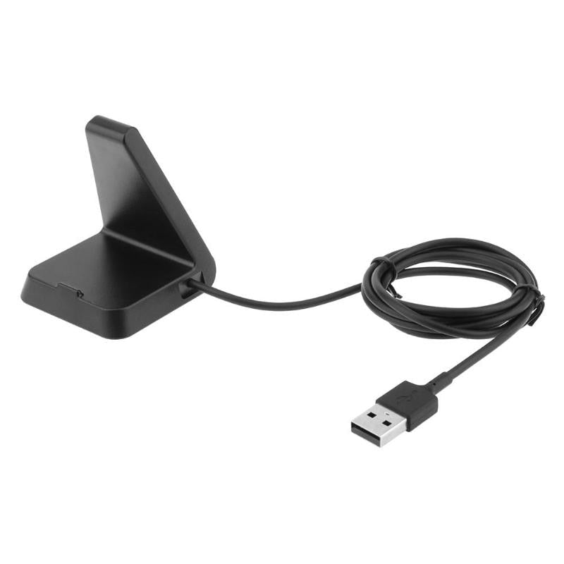 Smart Watch USB Magnetic Charger Fast Charging Dock Station Stand Holder with Cable Chip for Fitbit Ionic Smartwatch - ebowsos