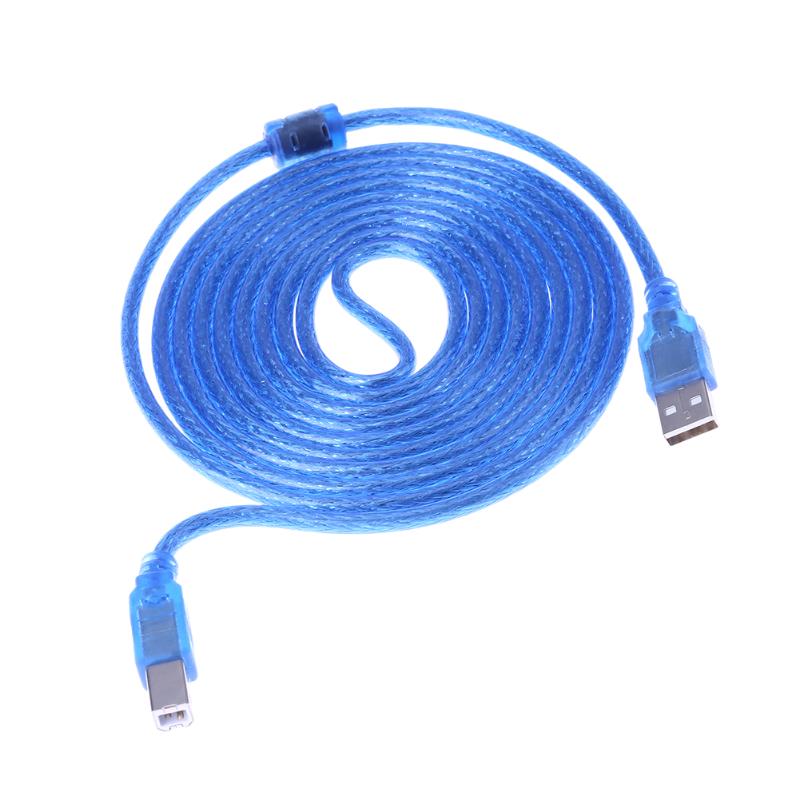 USB Cable 3 Meters Length USB2.0 Port Extender Cable with Shielding Magnet Ring Cooper Wired for PC - ebowsos