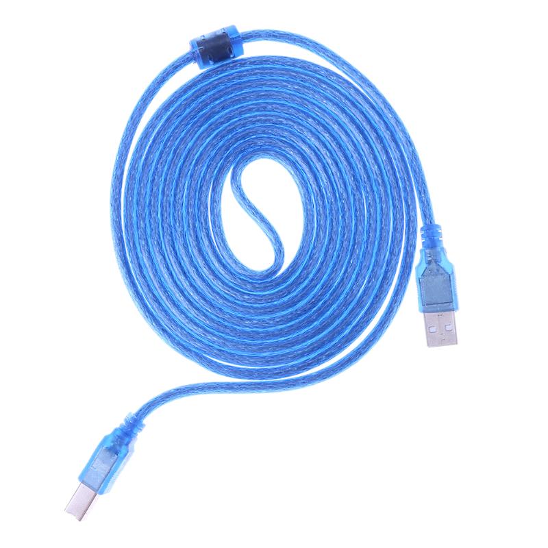 USB Cable 3 Meters Length USB2.0 Port Extender Cable with Shielding Magnet Ring Cooper Wired for PC - ebowsos