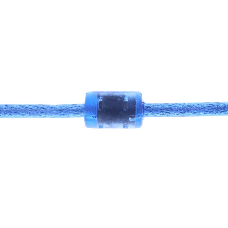 USB Cable 3 Meters Length USB2.0 Port Extender Cable with Shielding Magnet Ring Cooper Wired for PC - ebowsos