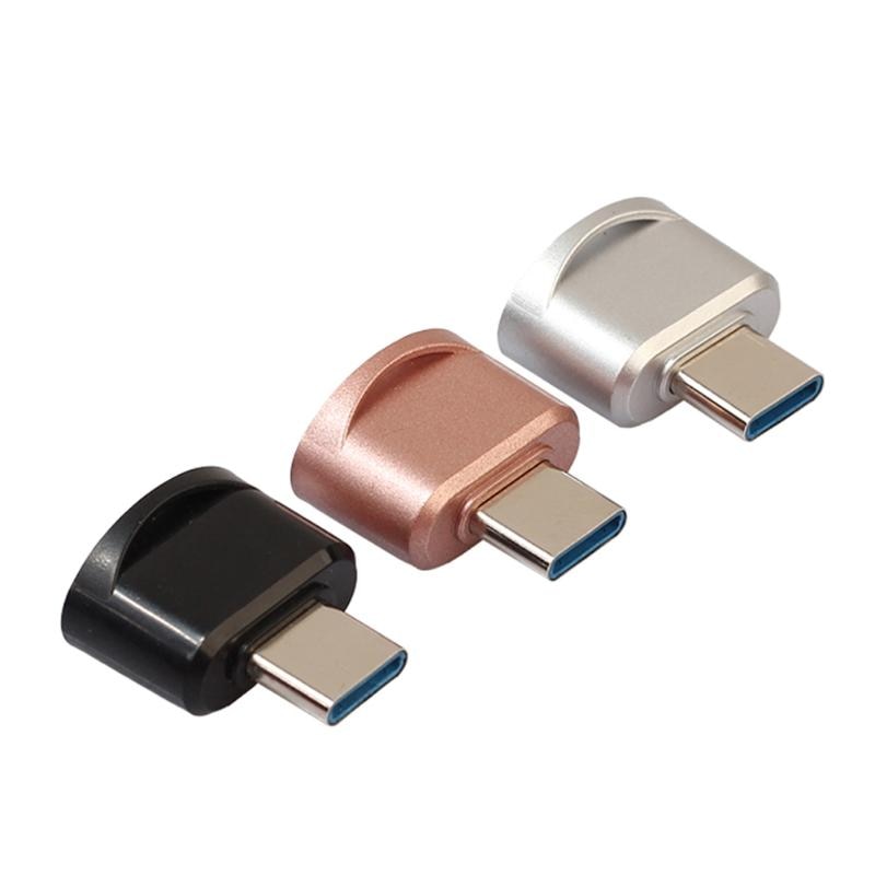 USB2.0 Type-A Female to USB3.1 Type-C OTG Adapter Connector Male OTG Adapter Connector for Samsung Note 8/S8 - ebowsos