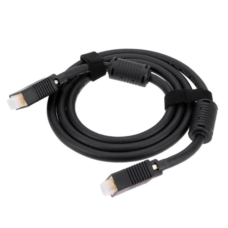 VGA Cable 3+9 Double Magnetic Ring Copper Foil Shielded HD Extension Cable for Computer Projector Monitor Laptop - ebowsos