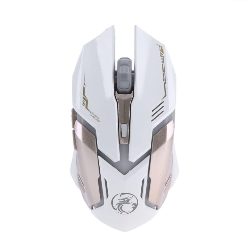 Wired Gaming Mouse 6 Buttons Mouse Gamer USB LED Optical Mouse Computer Mouse Cable Peripherals V6 for Laptop Desktop - ebowsos