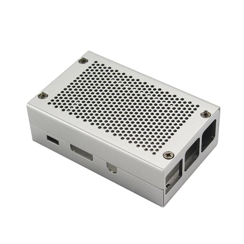 ALOYSEED Aluminum Alloy Case Metal Enclosure for Raspberry Pi RPi RasPi 3B+/3B/2B - ebowsos
