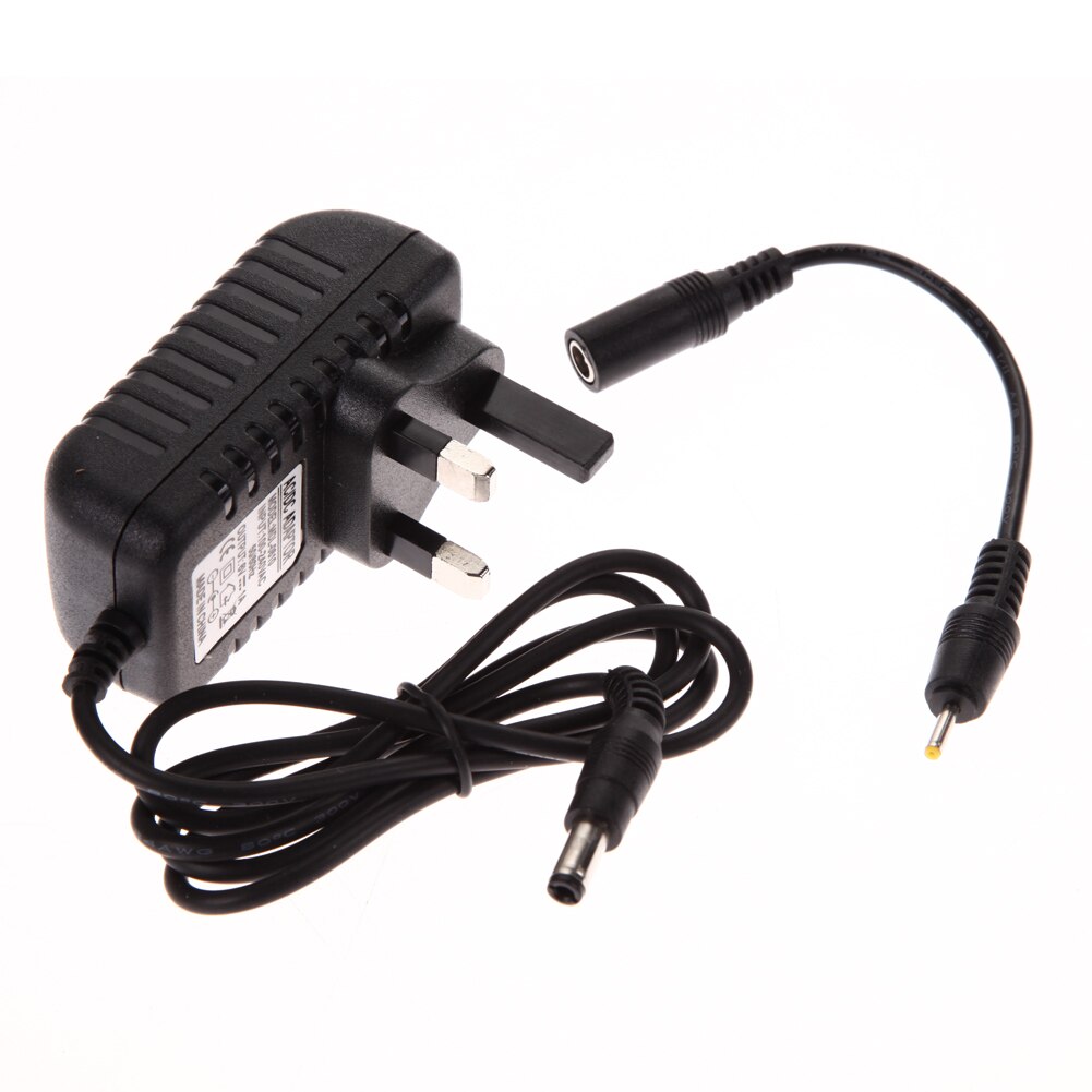 Adapter Charger 6V 1A  AC 100-240V Converter Adapter DC 5.5x2.5MM Female to 2.5X0.7MM Male Connector Charger For Laptop UK Plug - ebowsos