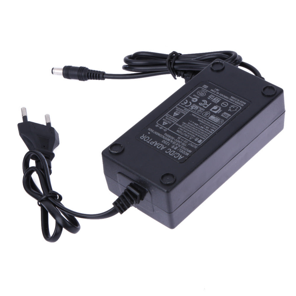 Adapter Charger AC 100-240V Converter Adapter DC 5.5 x 2.5MM 12V 5A 5000mA Charger EU Plug Universal Power Supply Adapter - ebowsos