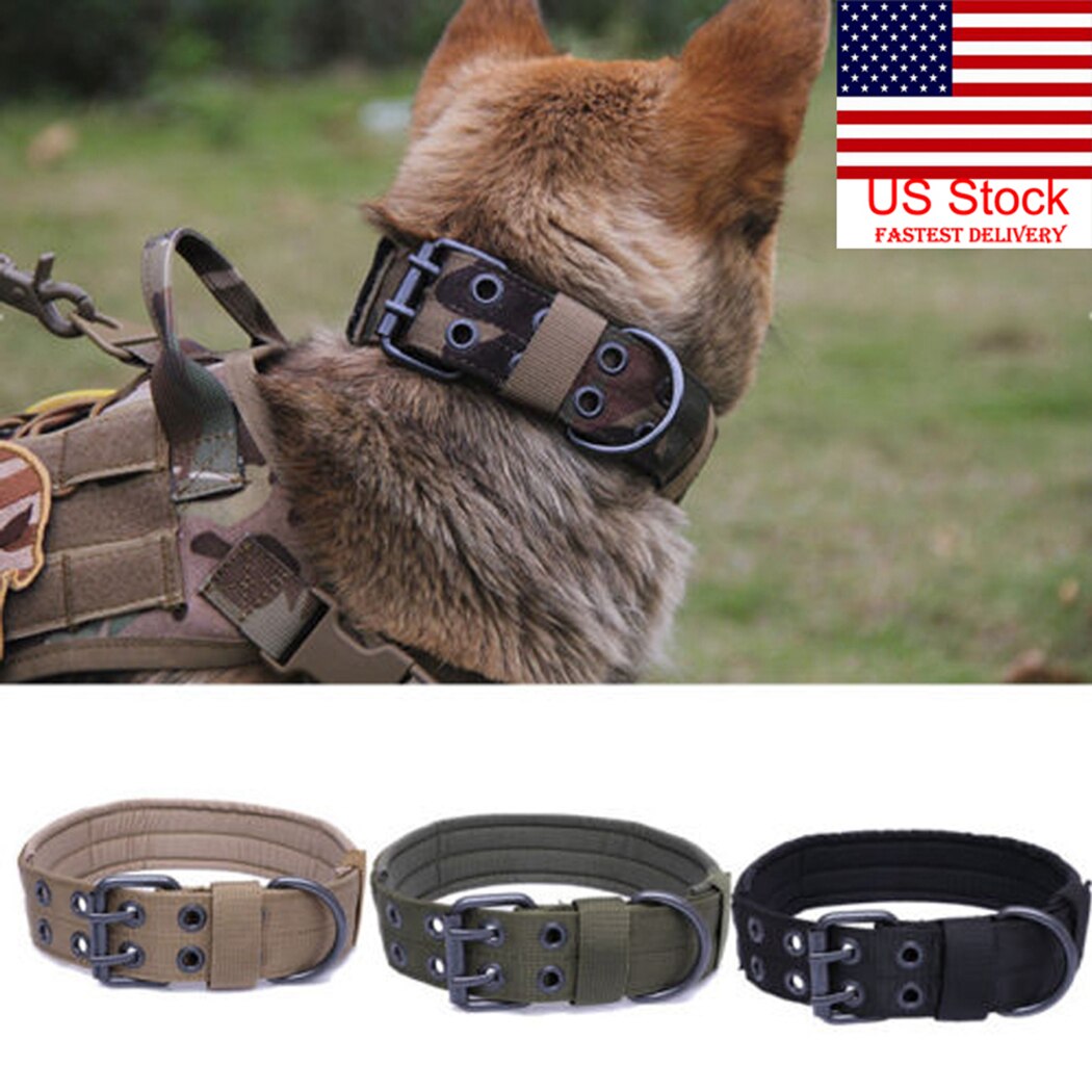 Adjustable Comfortable Pet Collar Nylon Strap Dog Collar For Small And Big Pet Dogs Training Collars Pet Training Accessories-ebowsos