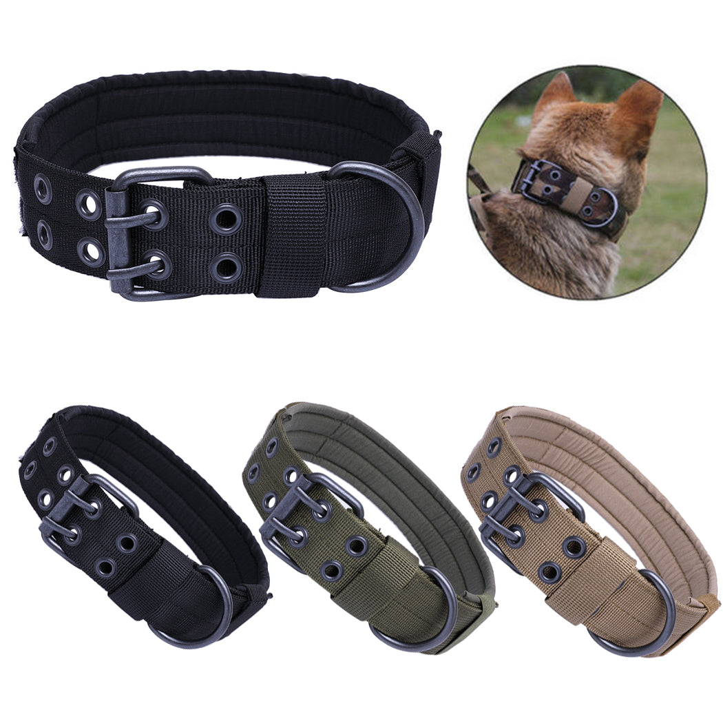 Adjustable Comfortable Pet Collar Nylon Strap Dog Collar For Small And Big Pet Dogs Training Collars Pet Training Accessories-ebowsos