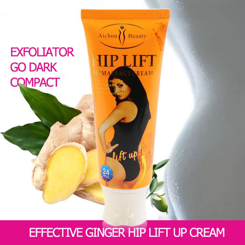 Aichun Effective Ginger Hip Lift Up Cream Butt Buttock Body Hip Massage Butt Enhancer Cream Ass Bigger Enlargement Hip Lifting - ebowsos