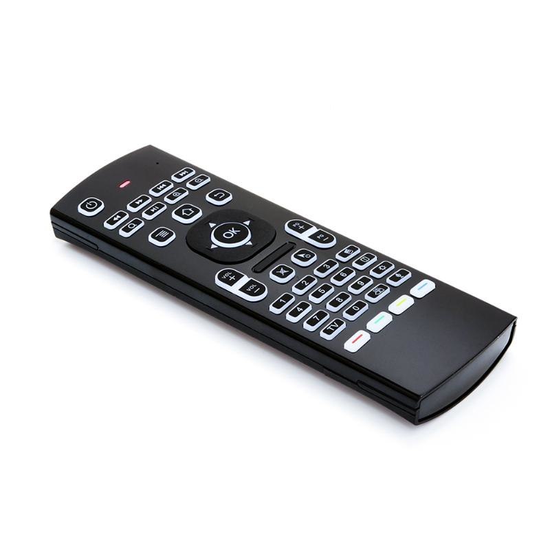 Air Mice Remote Control with 2.4G Wireless Air Mouse Keyboard 6-Axis Controller with Voice Remote for Android TV Box - ebowsos