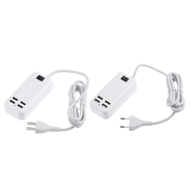 4/6 Ports USB Charger For iPhone iPad Samsung 5V 3A 4A 5A Phone Charger Adapter US EU Plug Universal USB Charger - ebowsos