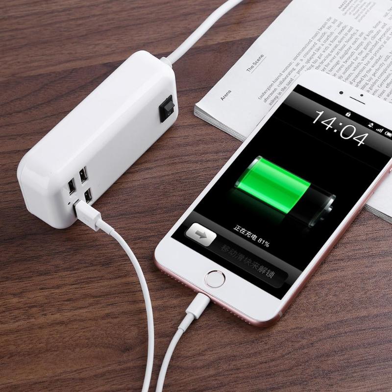 4/6 Ports USB Charger For iPhone iPad Samsung 5V 3A 4A 5A Phone Charger Adapter US EU Plug Universal USB Charger - ebowsos