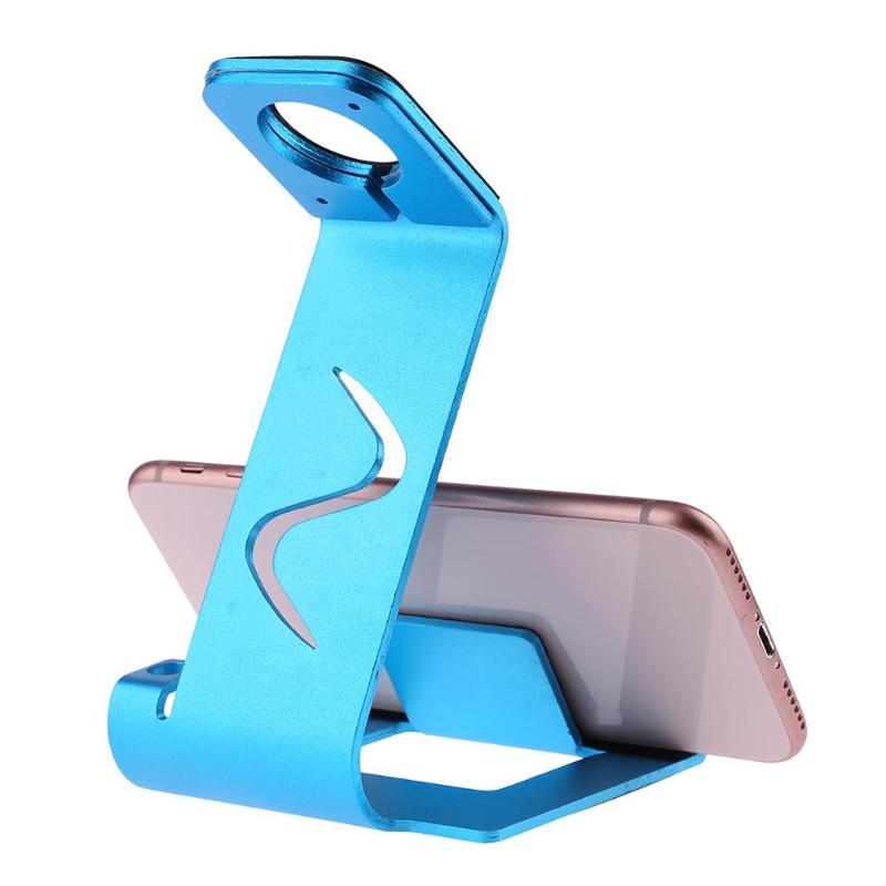 Universal Aluminum Alloy Mobile Phone Holder For iPhone Samsung For Apple Watch Holder Stand Charging Dock Desk Holder - ebowsos