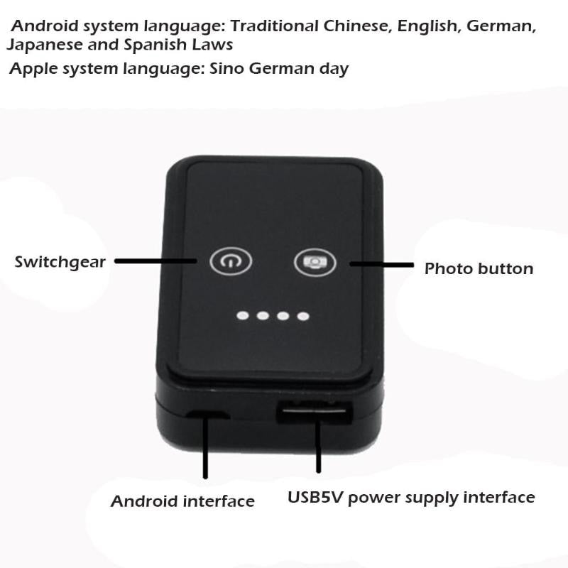 WiFi Mini Camcorders Endoscope Camera 1MP 1200P 8mm Lens 6LED IP67 Waterproof Borescope Tube Cable for Android IOS - ebowsos