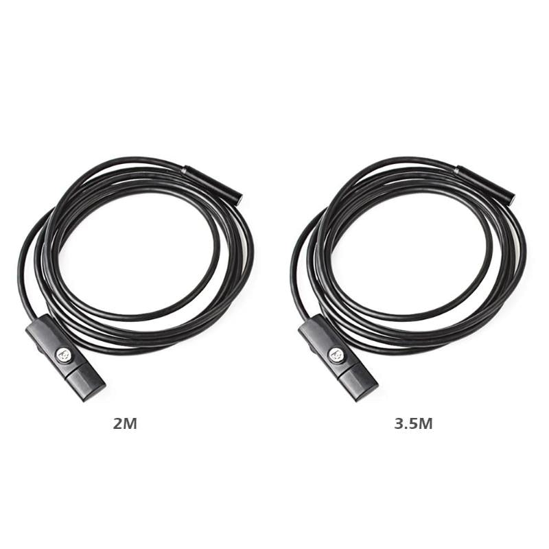 WiFi Mini Camcorders Endoscope Camera 1MP 1200P 8mm Lens 6LED IP67 Waterproof Borescope Tube Cable for Android IOS - ebowsos