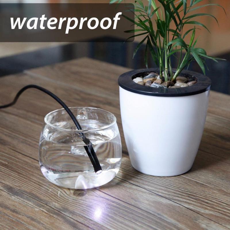 WiFi Mini Camcorders Endoscope Camera 1MP 1200P 8mm Lens 6LED IP67 Waterproof Borescope Tube Cable for Android IOS - ebowsos