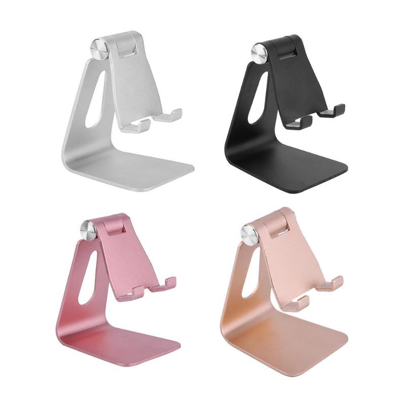 Aluminium Alloy 270 Degree Rotary Table Tablet Stand Mobile Phone Holder Stand Adjustable Bracket Support High Quality Holder - ebowsos
