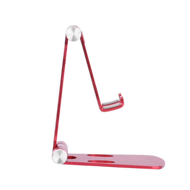 Aluminium Alloy Dual Foldable Desktop Rotary Tablet Stand Mobile Phone Holder Mount Bracket for iPhone iPad Samsung High Quality - ebowsos