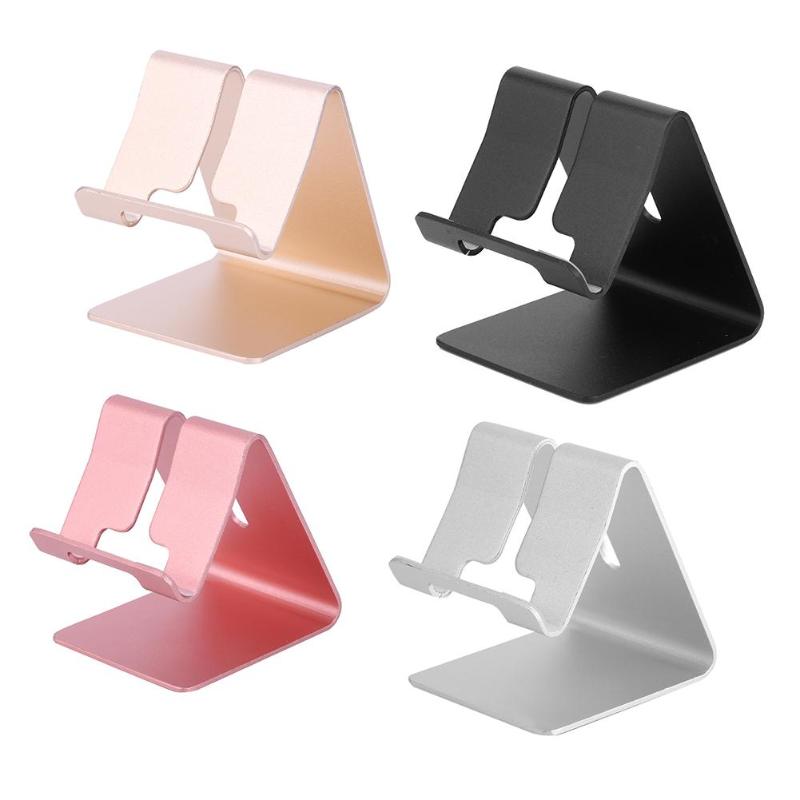 Aluminium Alloy Universal Desk Tablet Stand Mobile Phone Holder Stand Bracket for iPhone iPad Samsung Xiaomi Mobile Phone Holder - ebowsos