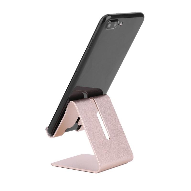 Aluminium Alloy Universal Desk Tablet Stand Mobile Phone Holder Stand Bracket for iPhone iPad Samsung Xiaomi Mobile Phone Holder - ebowsos