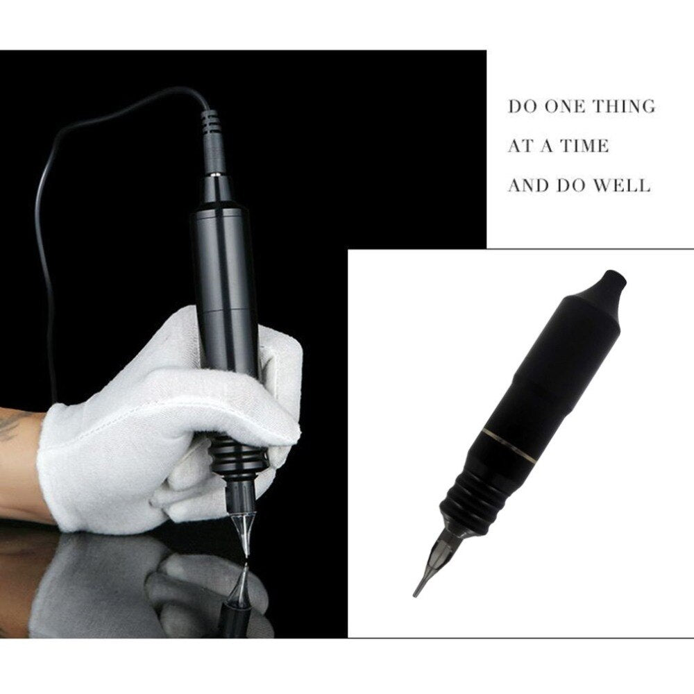 Aluminum Alloy Carving Tattoo Pen Rotary Tattoo Machine Precision DC Motor Tattoo Pen Machine for Tattooist - ebowsos
