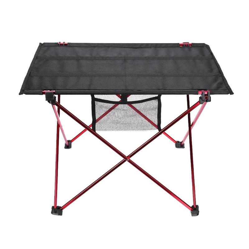 Aluminum Alloy Oxford Table Outdoor Portable Folding Table Small Camping Picnic Table Outdoor Folding Table-ebowsos