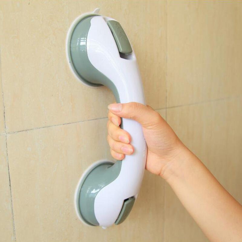 Anti Slip Bathroom Suction Cup Handle Grab Bar for elderly Safety Bath Shower Tub Bathroom Shower Grab Handle Rail Grip - ebowsos