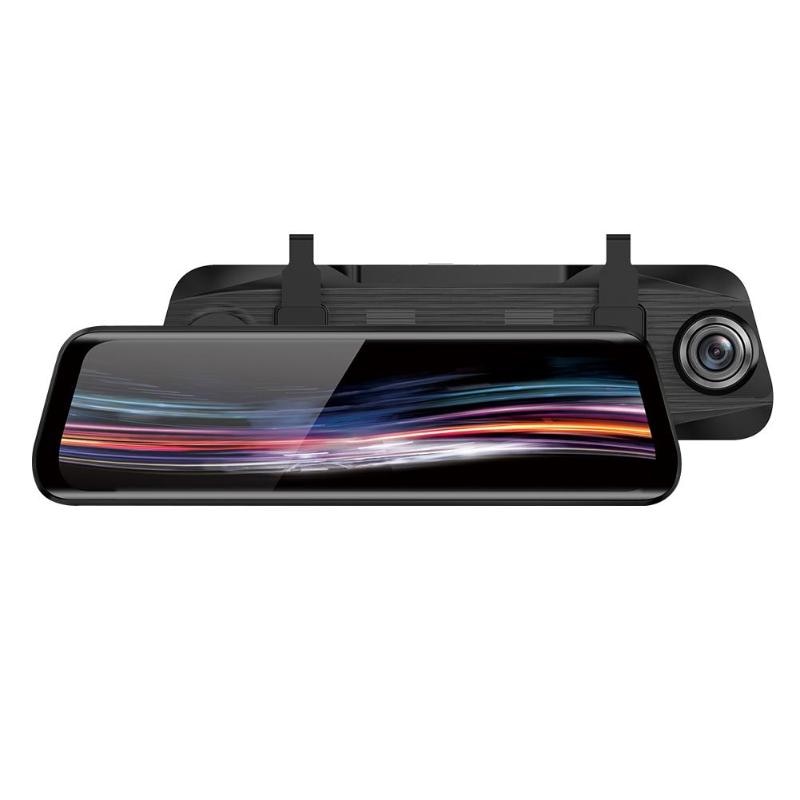 Anytek T11+ 9.66 Inch IPS Touch Rearview Mirror DVR Camera 1080p+720p Dual Lens ADAS Dash Cam Driving Video Recorder Hot Sale - ebowsos