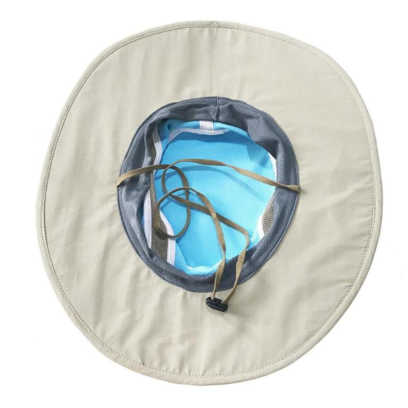 Arctic Cap Cooling Ice Cap Sunscreen Hydro Cooling Bucket Hat Arctic Hat with UV Protection for Men Women-ebowsos