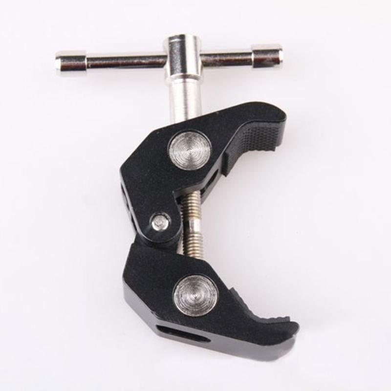 Articulated Magic Arm Crab Claw Clamp Tongs Pliers Clip Studio Flash Bracket for Boom Light Stand Boom Arm Camera Tripod Monopod - ebowsos