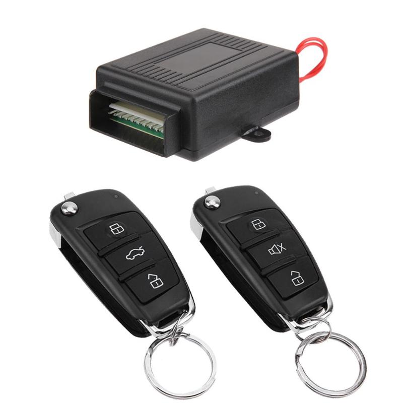 Auto Car Remote Central Locking with Remote Control Kit Door Power Lock Locking Vehicle Keyless Entry System High Quality - ebowsos