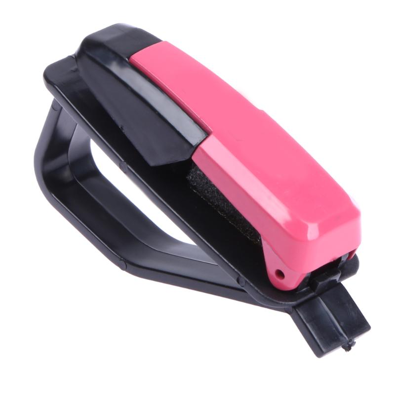 Auto Fastener Car Sun Visor Glasses Sunglasses Ticket Receipt Card Clip Storage Holder Car-styling Automobile Accessories New - ebowsos