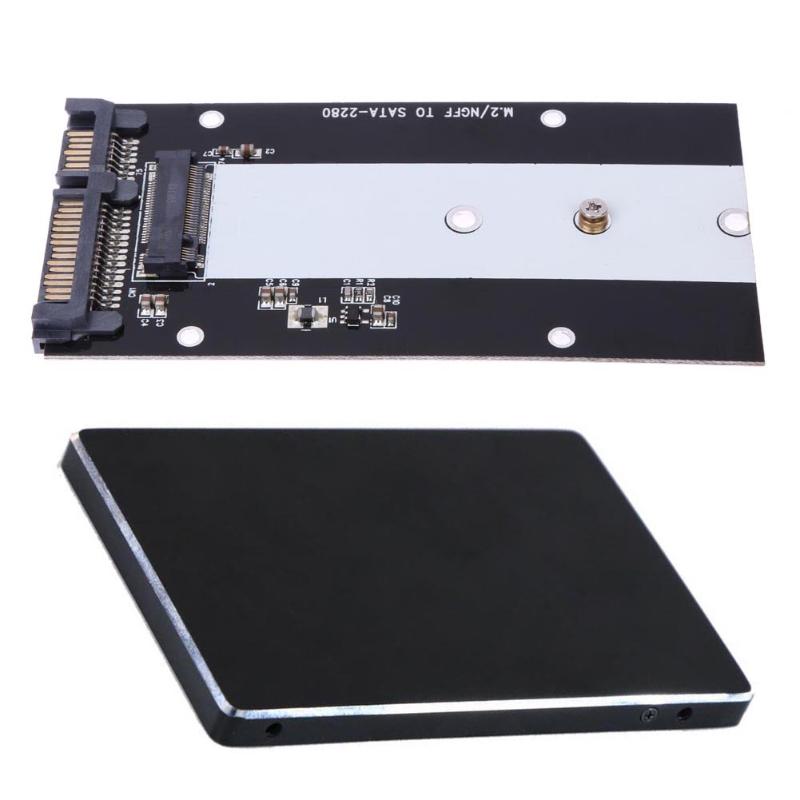 B Key M.2 NGFF SSD to 2.5" SATA  Converter Adapter Card 2230-2280 - ebowsos