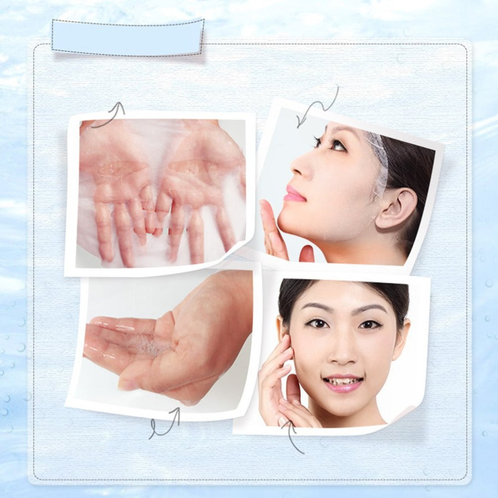 1pcs Plant Collagen Crystal Mask Anti-aging Moisturizing Whitening Facial Mask Face Care - ebowsos