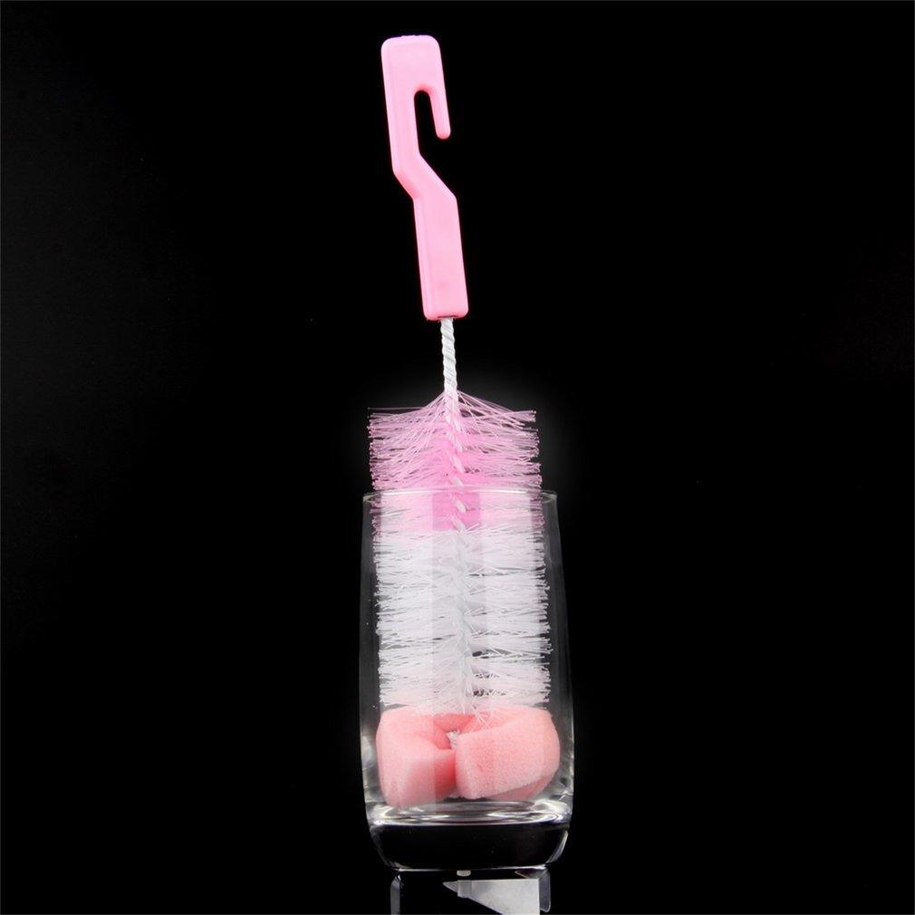 Baby Nipple Brush Bottle Brush Degree Sponge Cleaner With Pacifier Brush-ebowsos