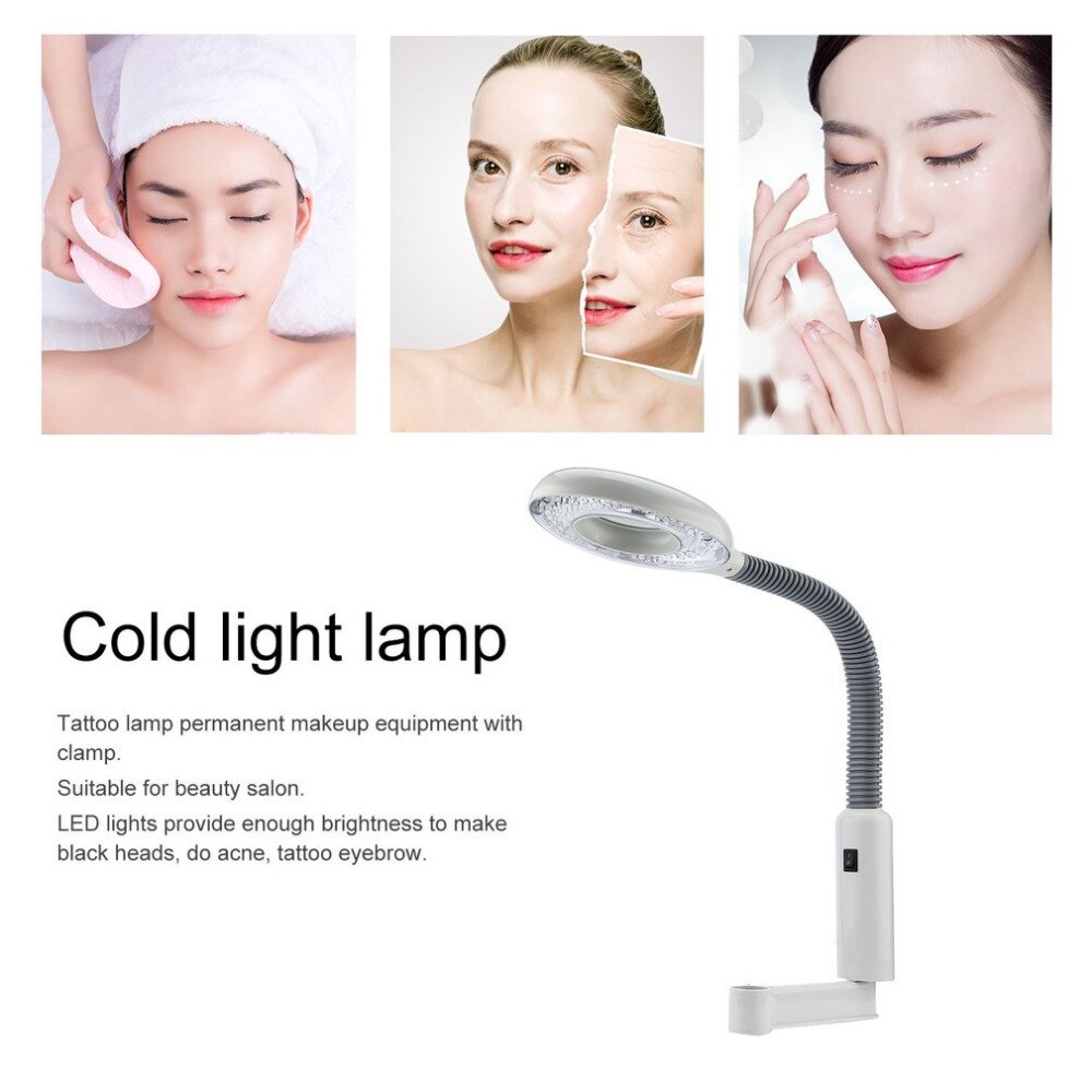 Beauty Equipment Cold-light Lamp With Clip USB Lamp for Eyebrow Tattoo Nail Art Frosted Brightness Beauty Salon 2018 NEW SELLING - ebowsos