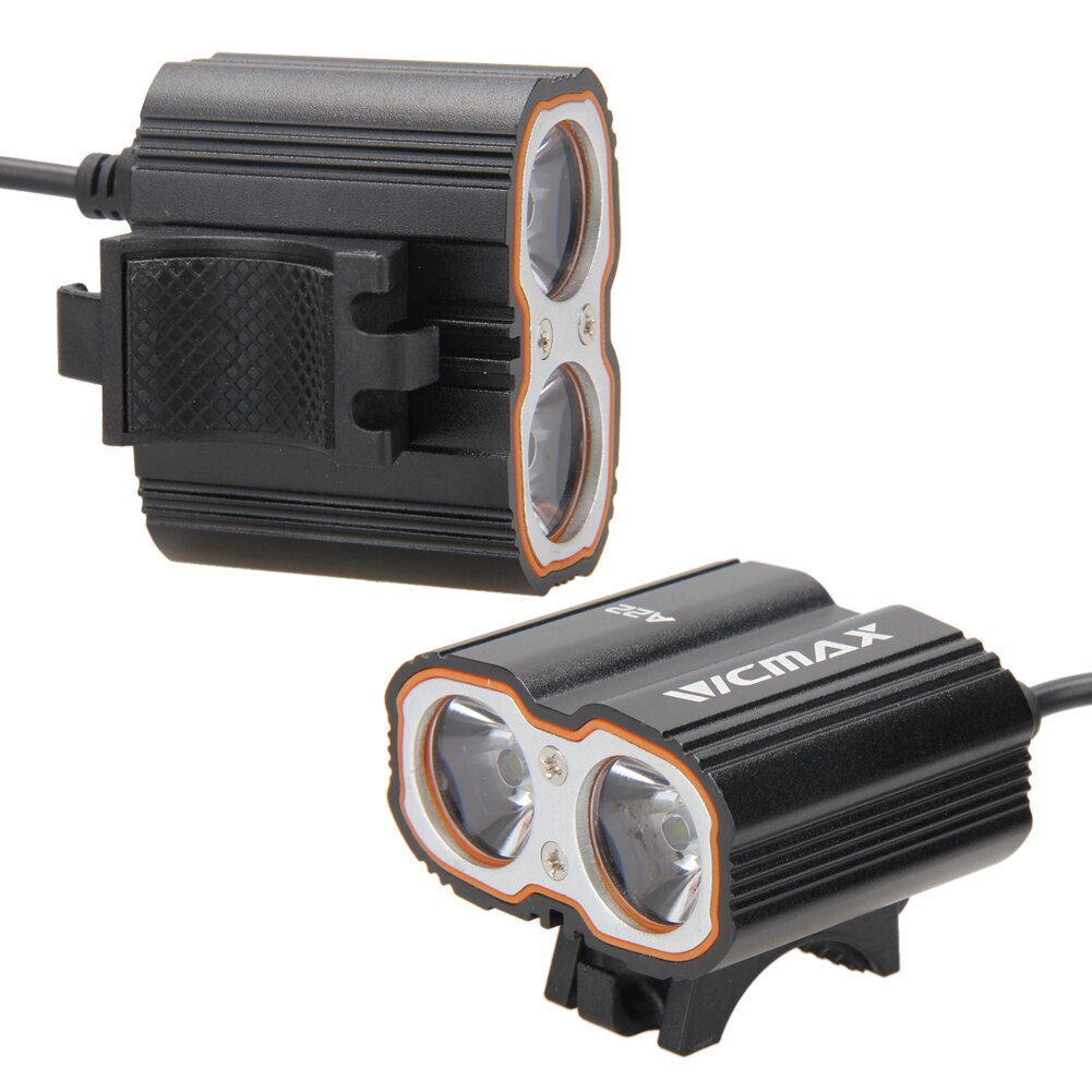 Bicycle Handlebar Bike Front Lighting 2x XM-L T6 USB Rechargeable Waterproof LED Bike Bicycle Handle Bar Lamp Aluminum Alloy-ebowsos